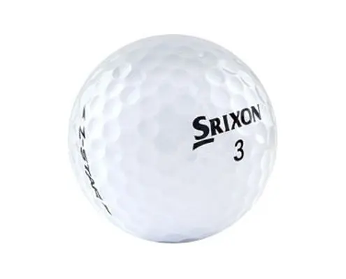 Srixon Z-Star golfbolti í nærmynd.