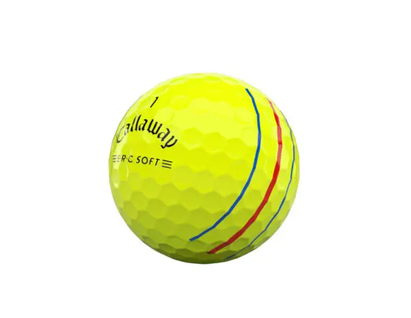 Callaway ERC Soft Gulur vatnaboltar A+ (12 stk.)