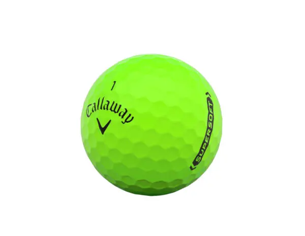 Callaway Supersoft Matte Grænn, vatnaboltar A+ (12 stk.)