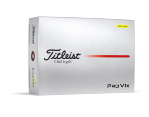 Titleist Pro V1x golfboltar merktir