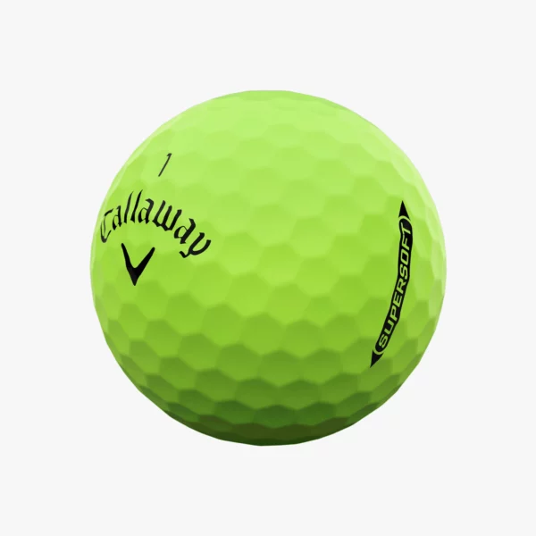 Callaway Supersoft golfboltar grænir