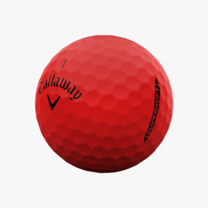 Callaway Superstoft golfboltar rauðir