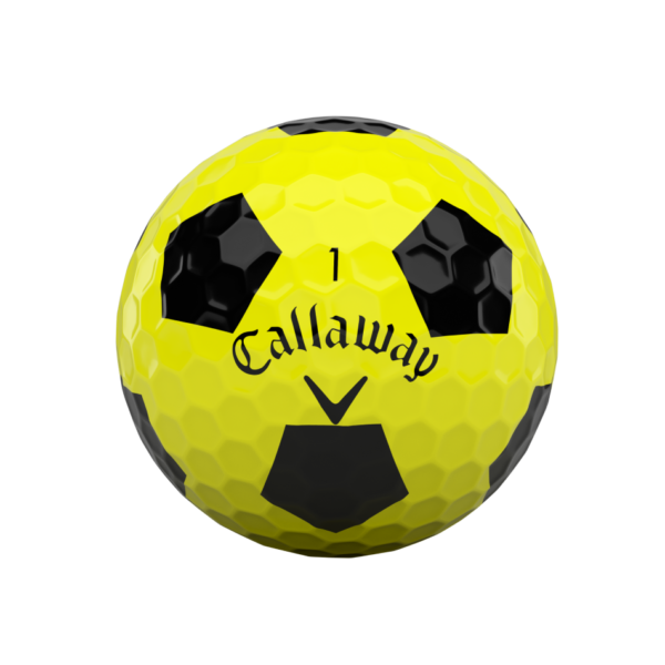 Callaway Chrome Soft Truvis gulur/svartur (3) - Image 2